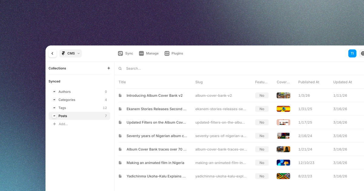Framer Plugin - Marble